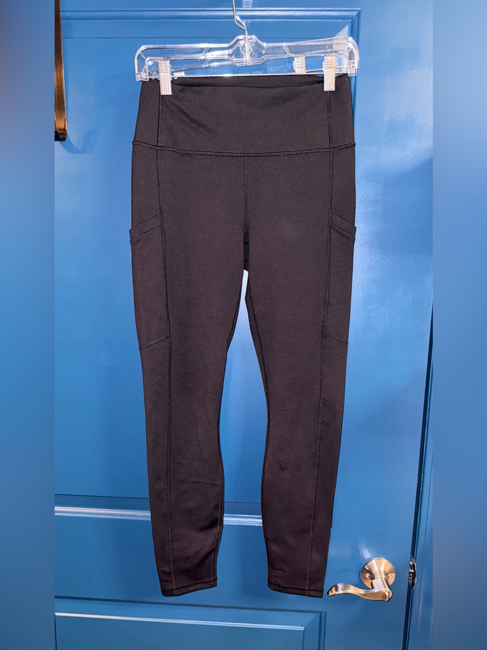Yitty Women’s High-Waist Black Performance Leggings Size M